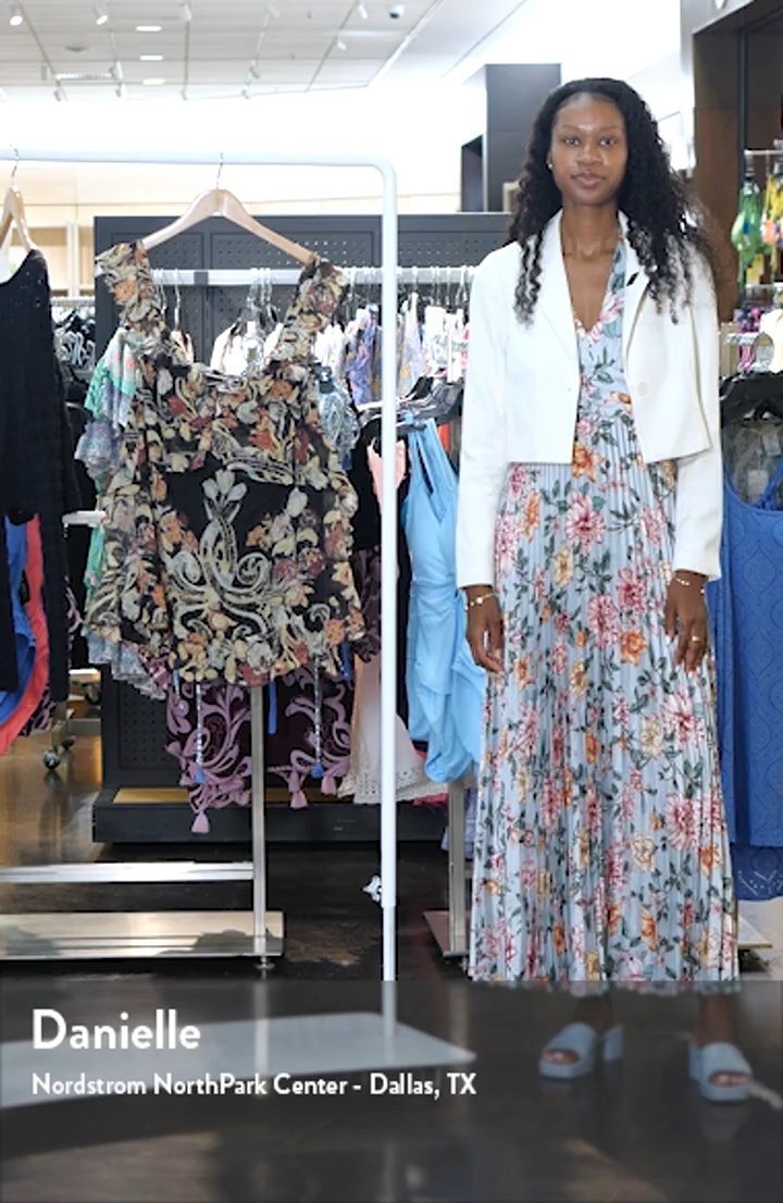 Free People Bali Flora Minidress | Nordstrom