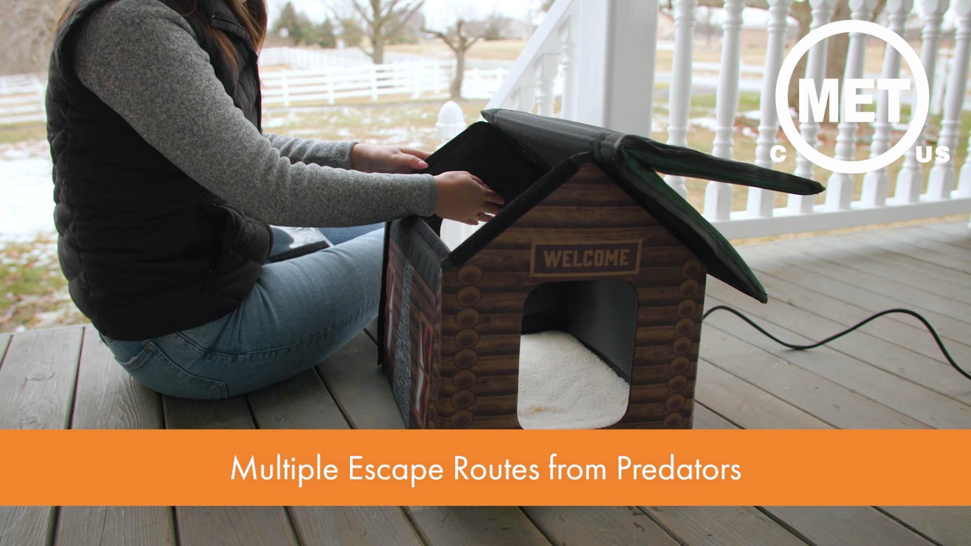 heated cat houses for sale