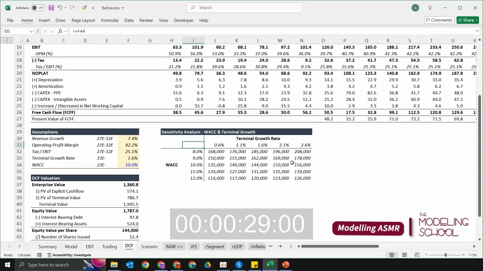 Financial Modeling 301