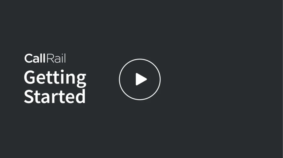 Learn how to use CallRail with this video.
