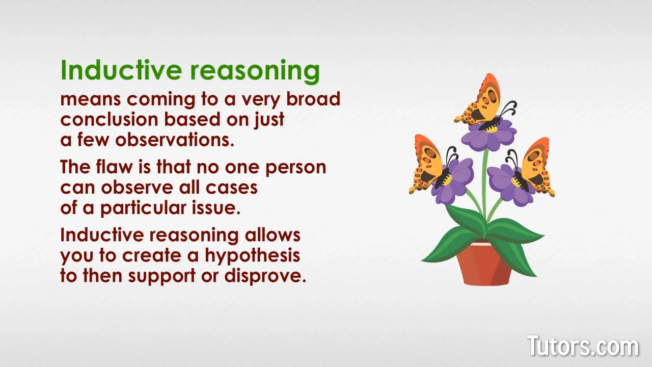 inductive reasoning real life examples