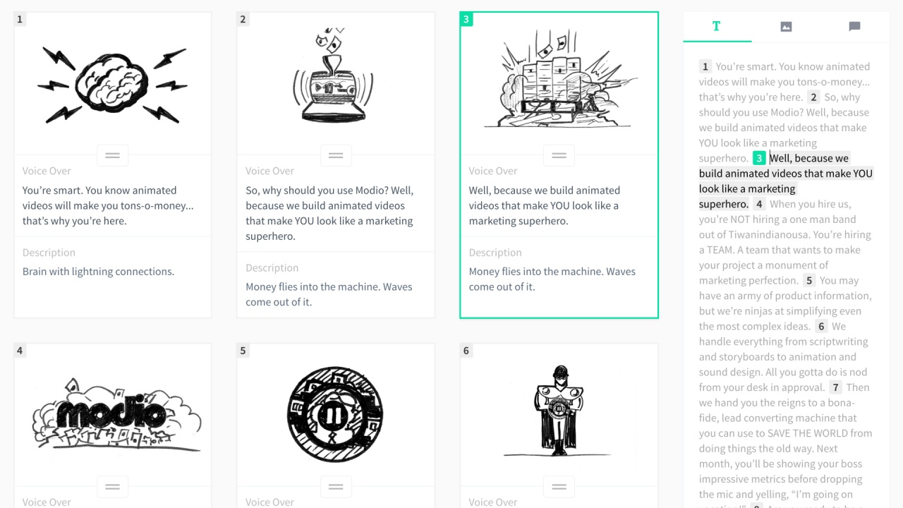 powerpoint storyboard