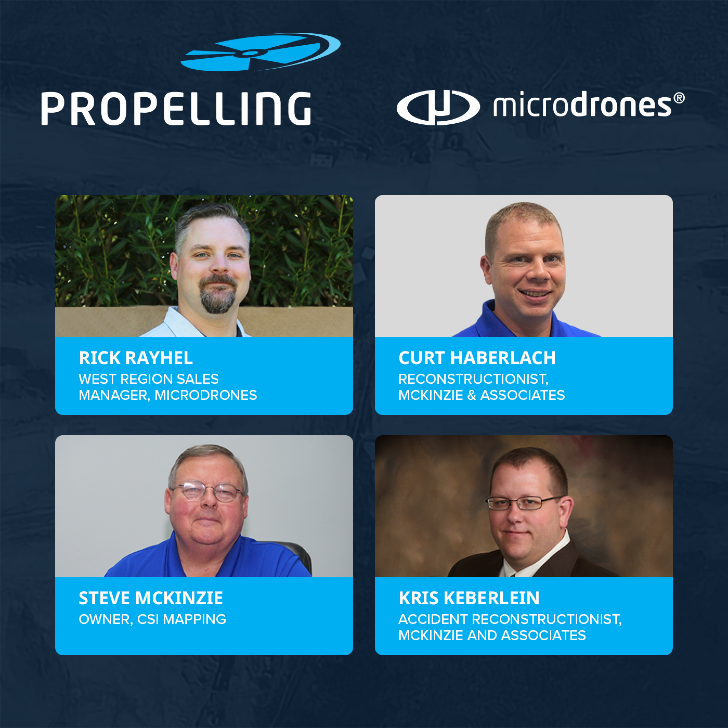 Propelling by Microdrones