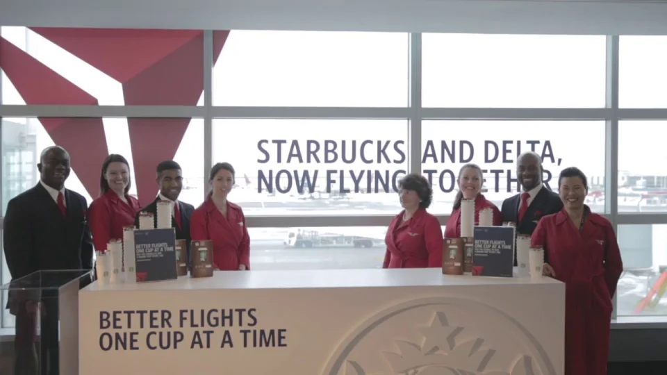 Delta Is Serving Starbucks Brewed Coffee in All Flights Worldwide