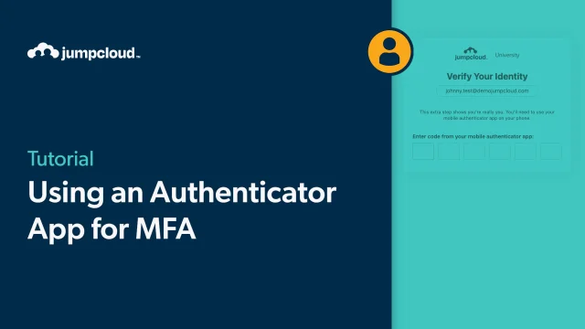 Using an Authenticator App for MFA