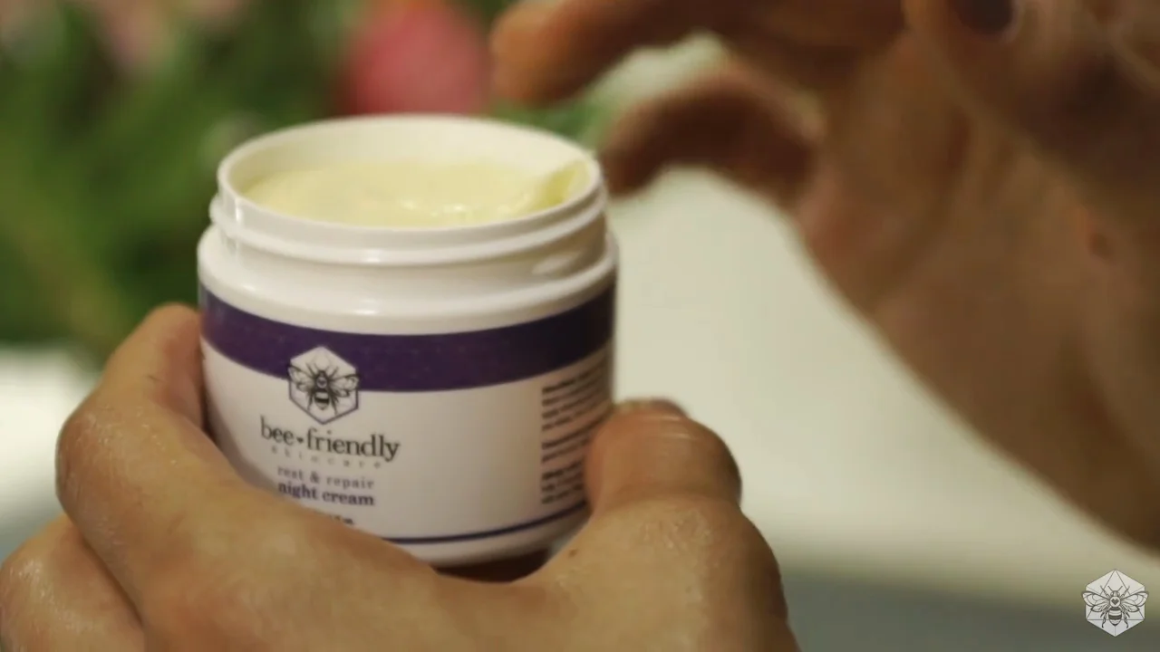 Organic Night Cream, Deep Hydrating Moisturizer