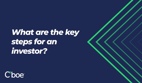 What are the key steps for an investor