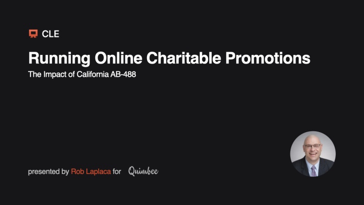 Running Online Charitable Promotions: The Impact of California AB 488