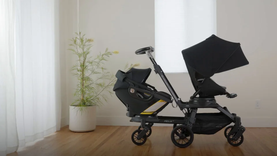 Orbit Baby Helix+ with Stroller Seat – Hazel Fawn