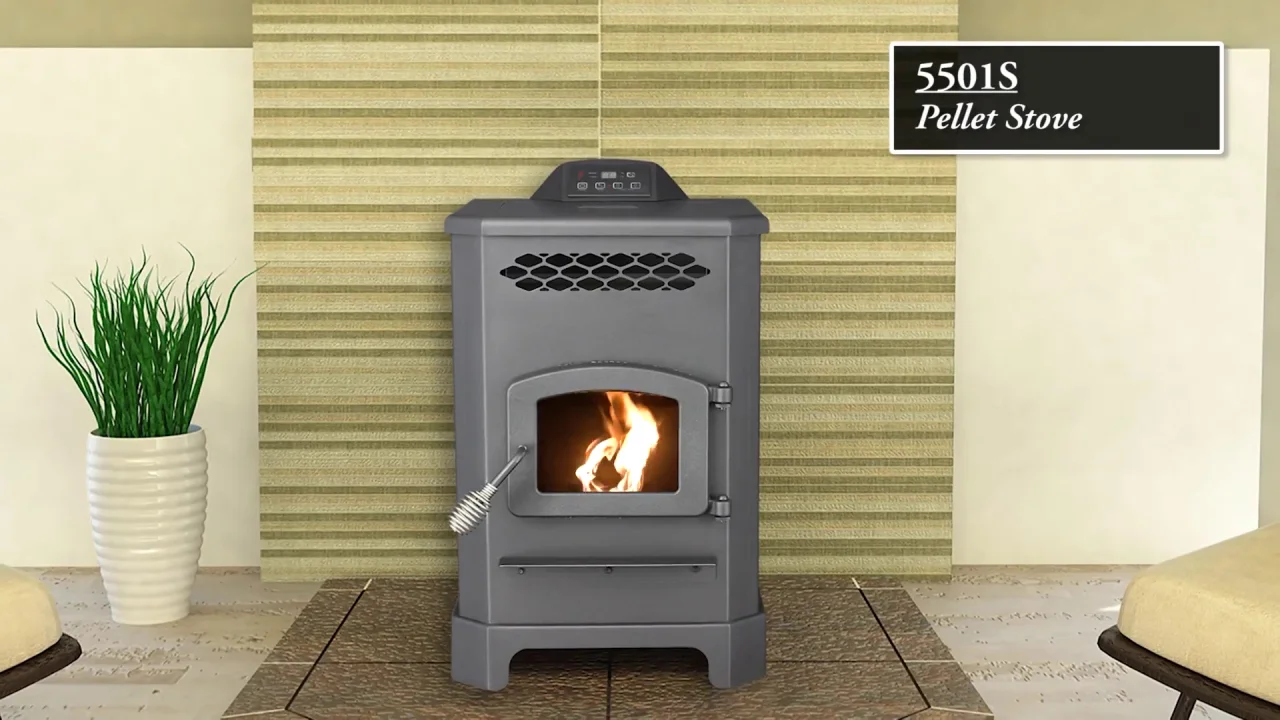 Summers Heat 2000-sq ft Heating Area Firewood Stove at