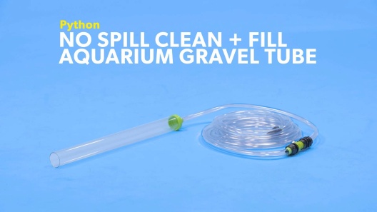 Python No Spill Clean and Fill Aquarium Maintenance System, Gravel Cleaner  and Water Changer, 50 Foot