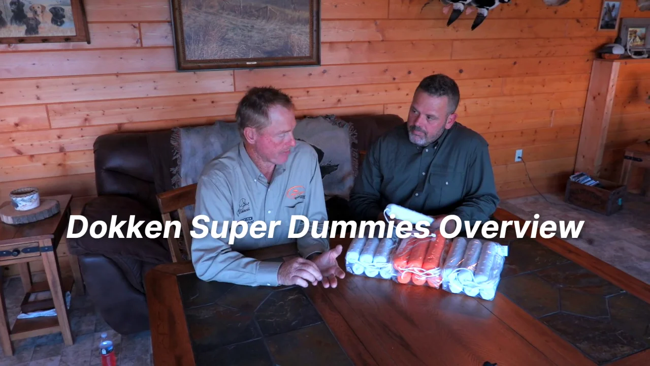 Dokken Super Dummy Foam Training Dummies -- 6 Pack | Gun Dog Supply
