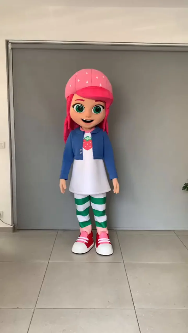 Strawberry newest shortcake mascot costume