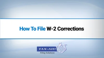 Correct W-2 Errors How to E-file Form W-2c