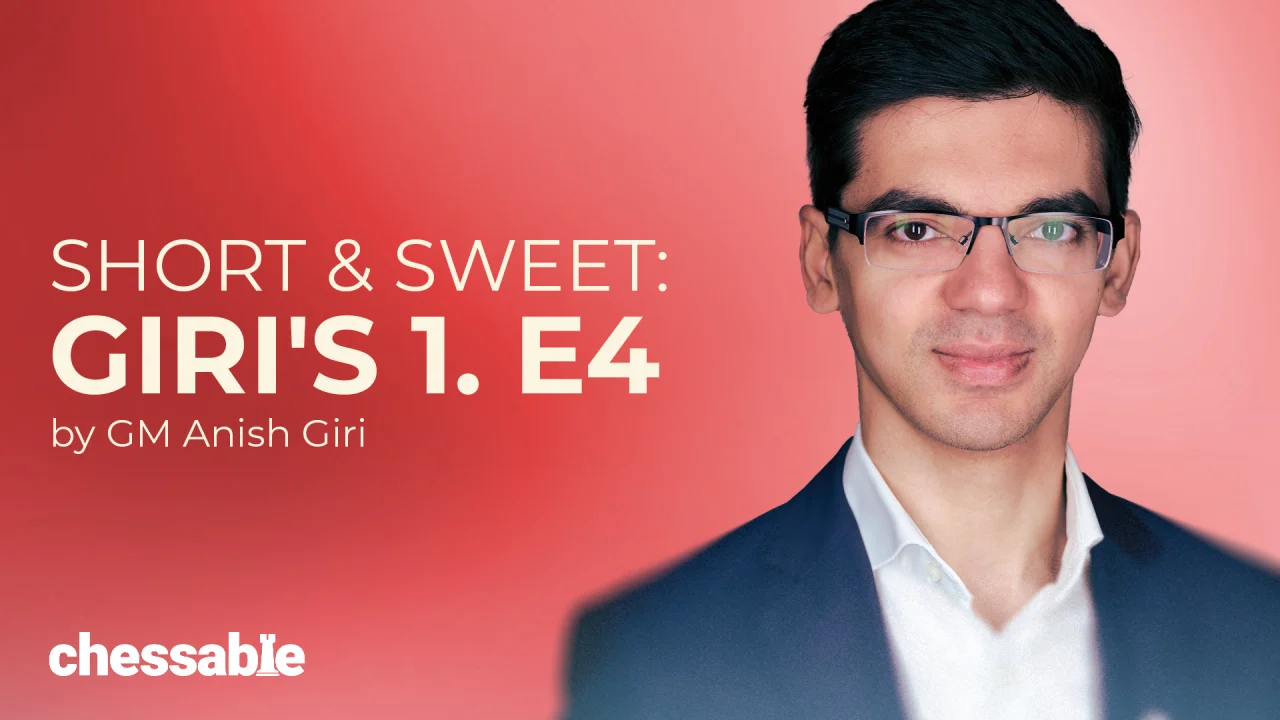 Lifetime Repertoires: Giri's 1. e4 − Part 3