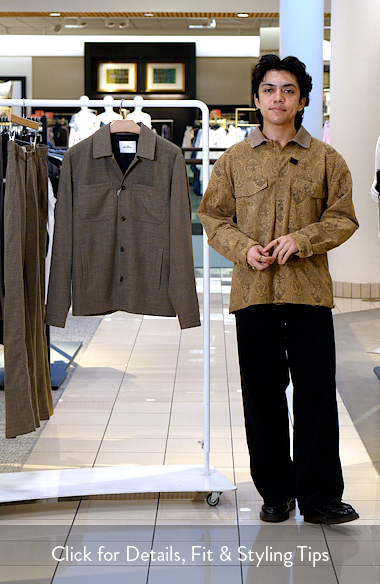 Les Deux Marseille Mélange Shirt Jacket | Nordstrom