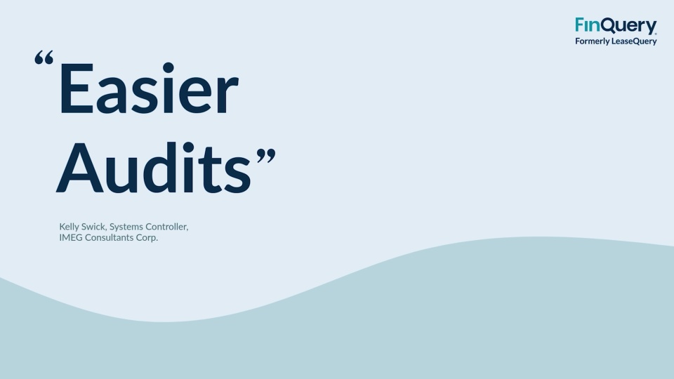 IMEG - Customer Success Story (Kelly Swick - Systems Controller)