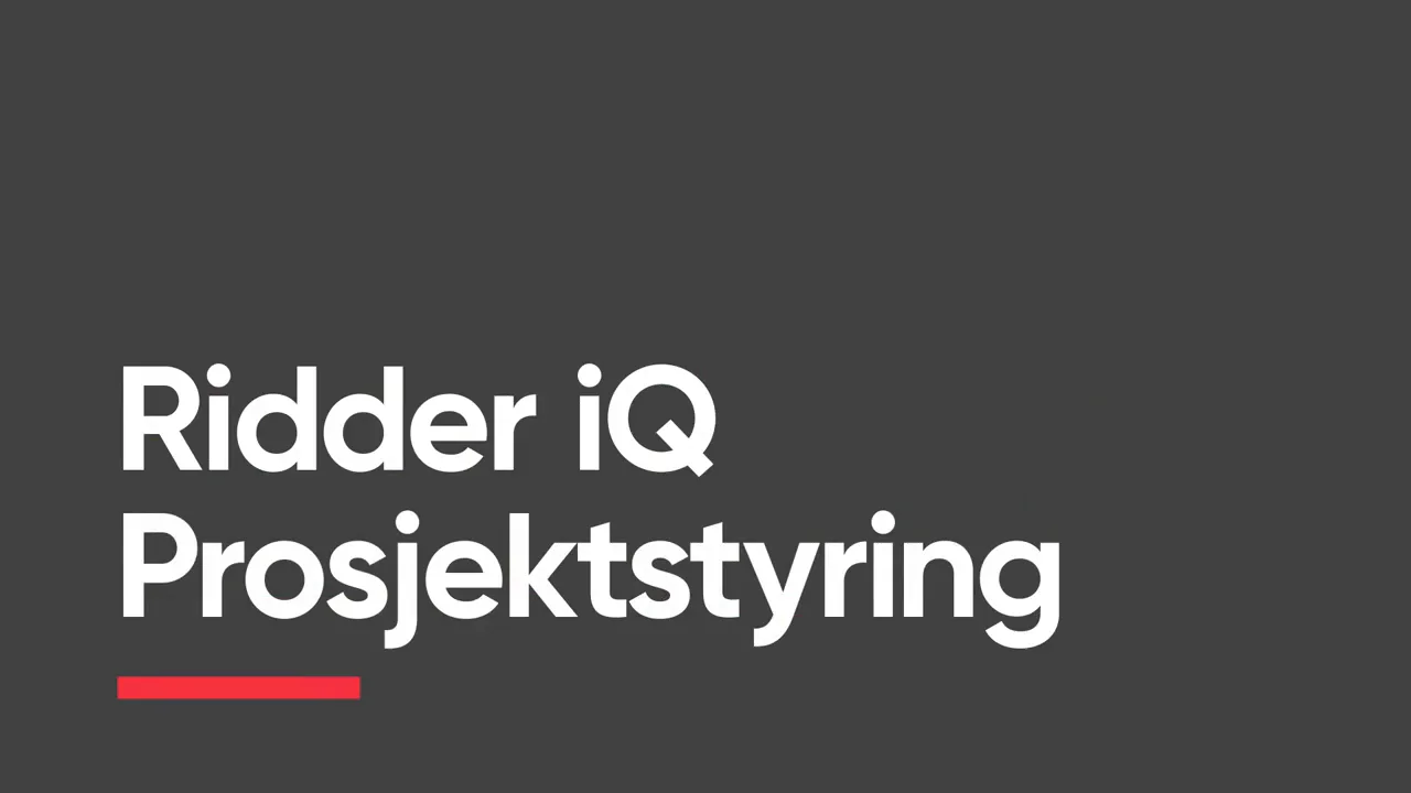 NO - Ridder iQ Stykk- og batchlister, image size:1280x720