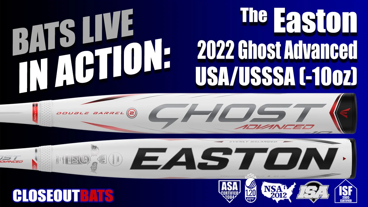 2022 Easton Ghost Advanced -11, - 10, -9, -8