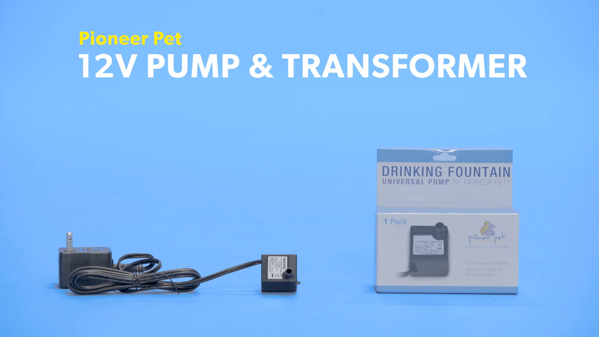 Pioneer pet 12v store pump & transformer