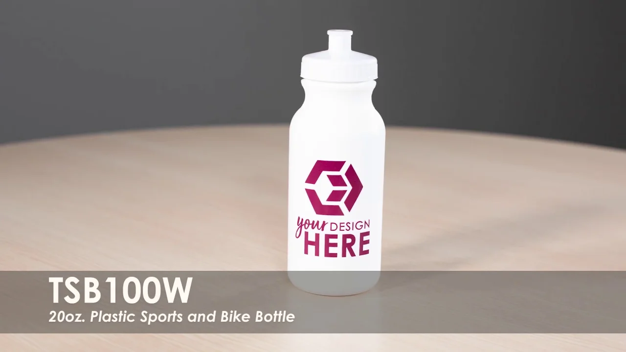 20 Oz. Custom Plastic Water Bottles - AWB20 - IdeaStage Promotional Products