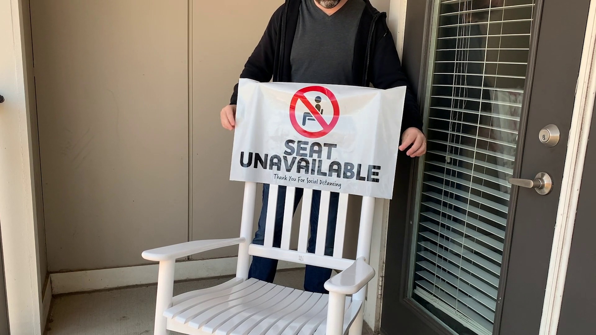 Seat Unavailable Seat Cover