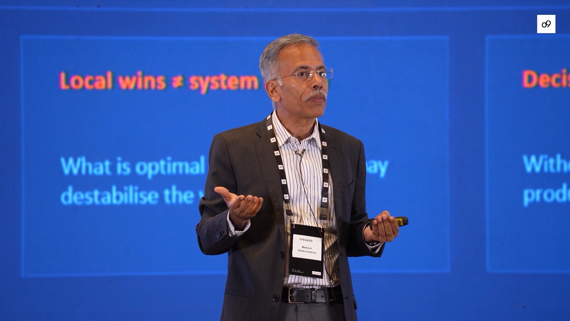 o9 Involve - Keynote - Mahesh Venkataraman - Accenture