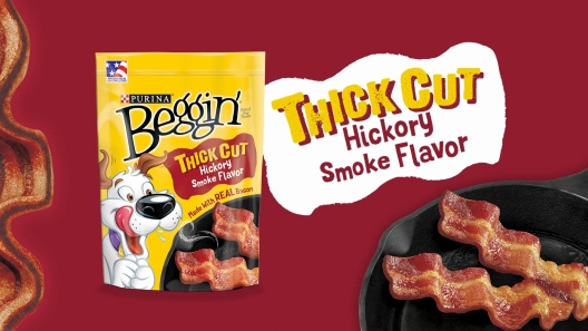 Purina Beggin' Real Meat Fun Size Original with Bacon Flavored Dog Treats