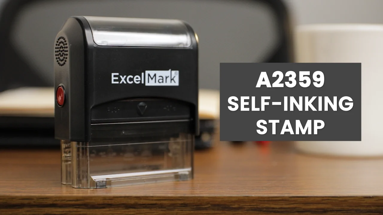 ExcelMark Self Inking Notary Stamp New York 