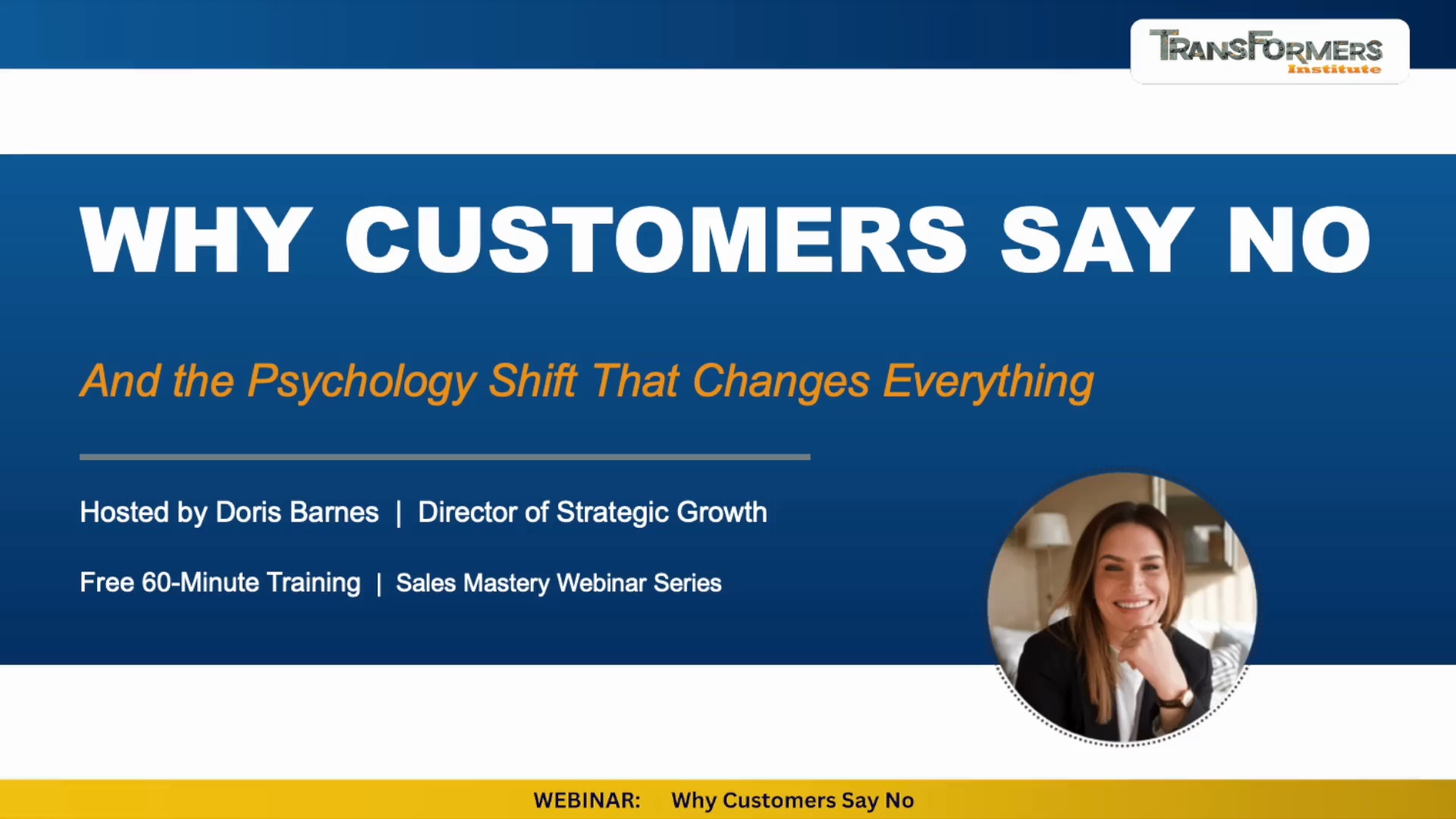Why Customers Say No — And the Psychology Shift That Changes Everything
