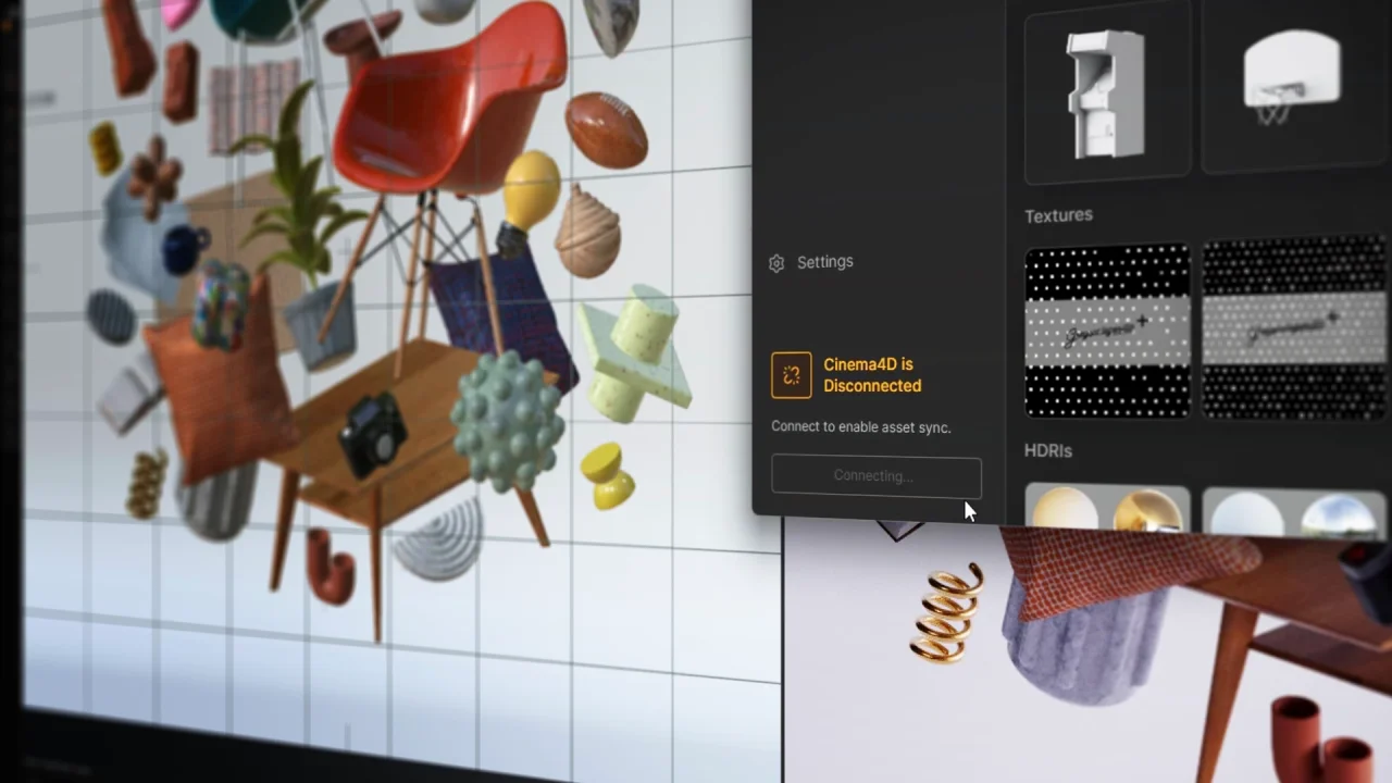 Cinema 4D - Plugins, Materials, Textures, HDRI, Models, and More