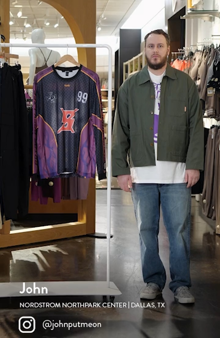 【豪発】KSUBI スビ 大人気！Garage Ls Moto Jersey Moss Black Ksubi Stinger Long Sleeve Moto Jersey T-Shirt | Nordstrom