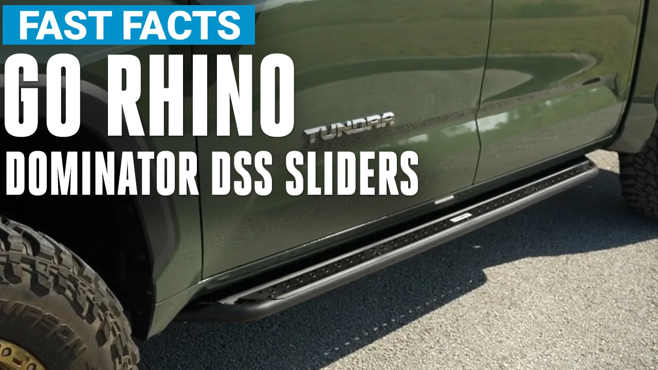 Go Rhino Dominator DSS Sliders DSS4435T