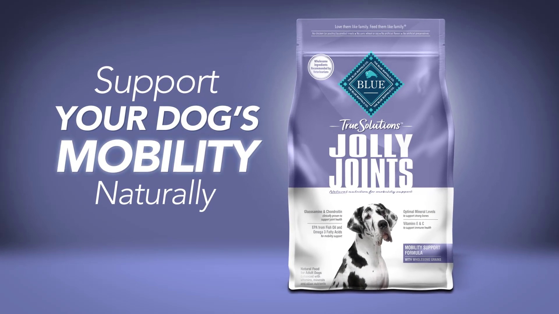 BLUE BUFFALO True Solutions Jolly Joints Mobility Support Formula