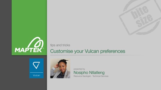 Tips and Tricks: Customise your Vulcan preferences