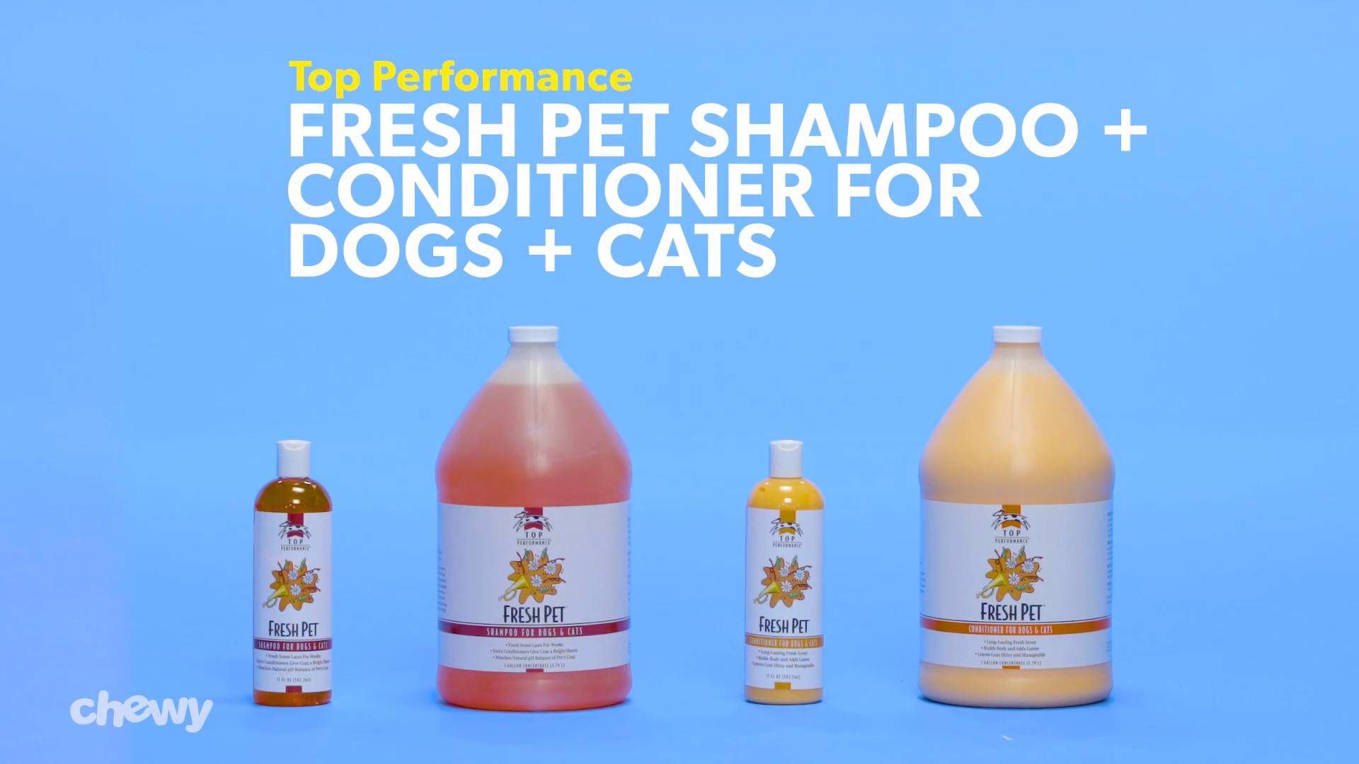 top performance dog shampoo