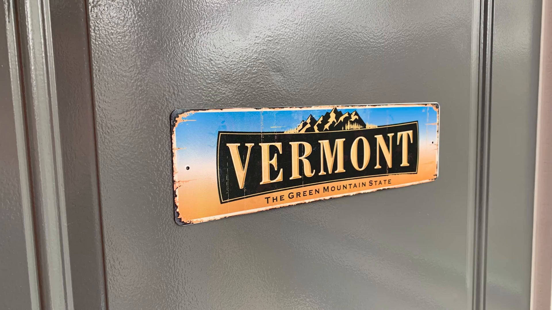 State Vintage Metal Signs