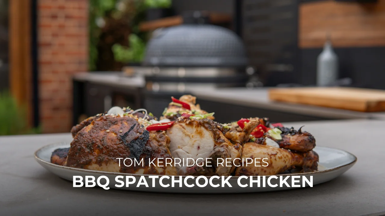 Red Miso BBQ Spatchcock Chicken | Grillo Outdoor Kitchens