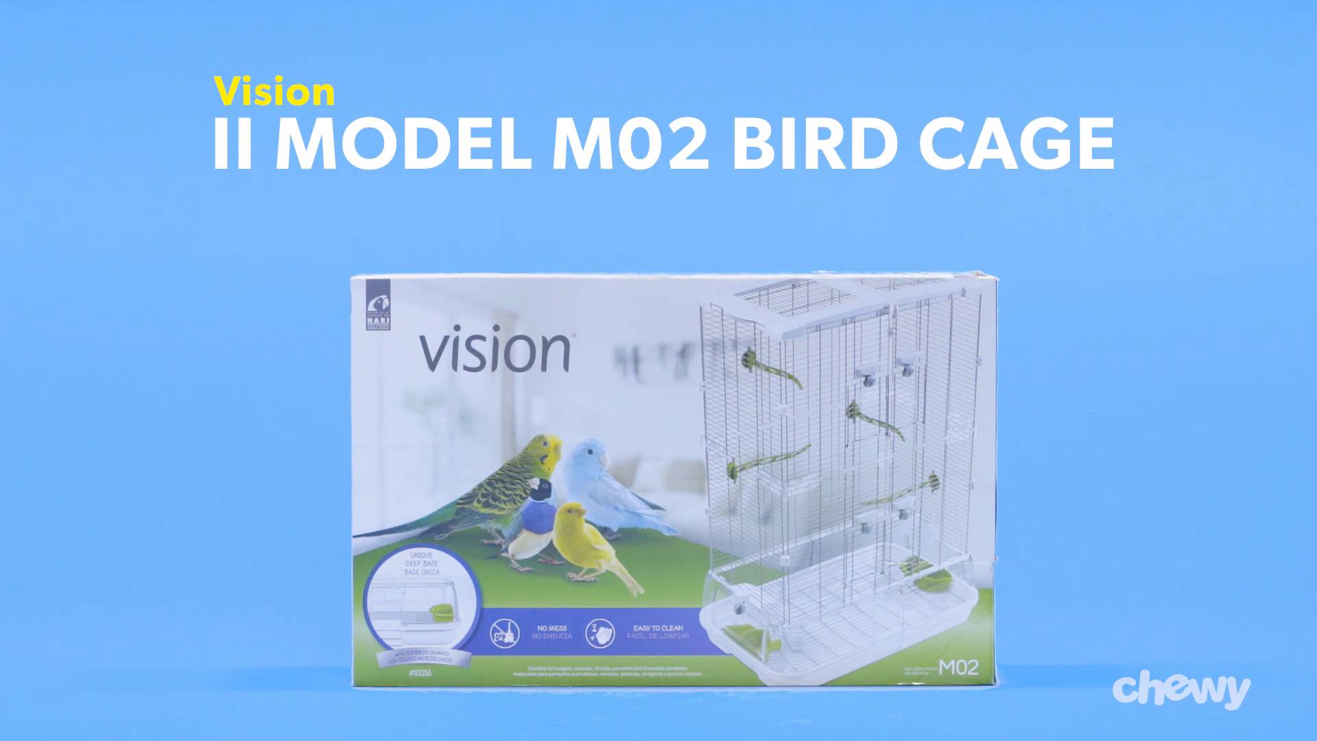 Hagen vision 2 bird clearance cage