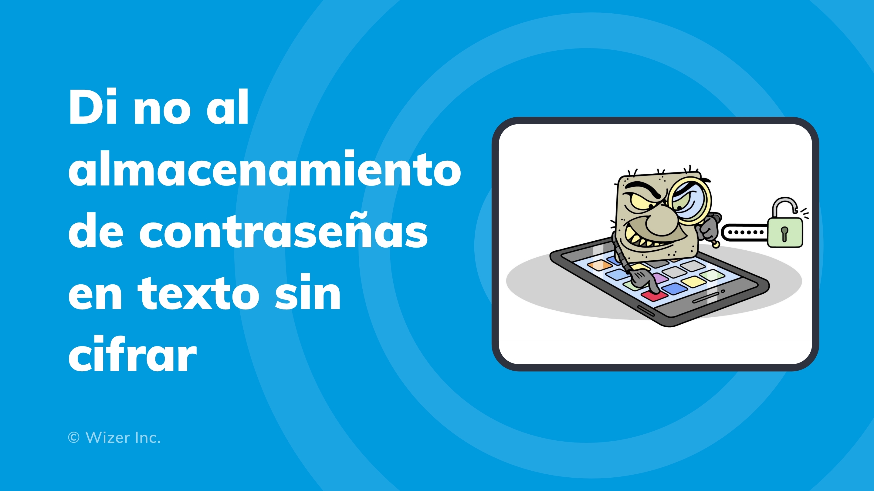 Di no al almacenamiento de contraseñas en texto sin cifrar
