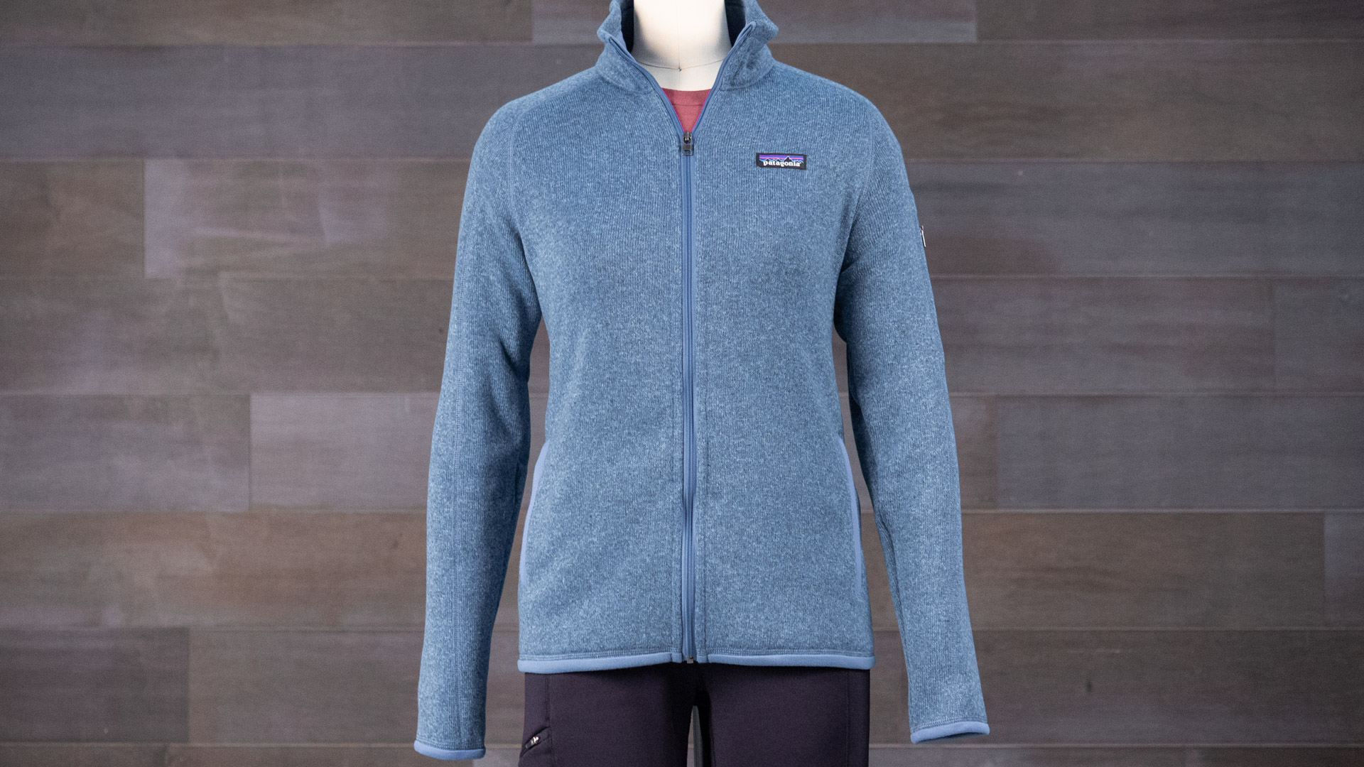 Patagonia better best sale sweater woolly blue