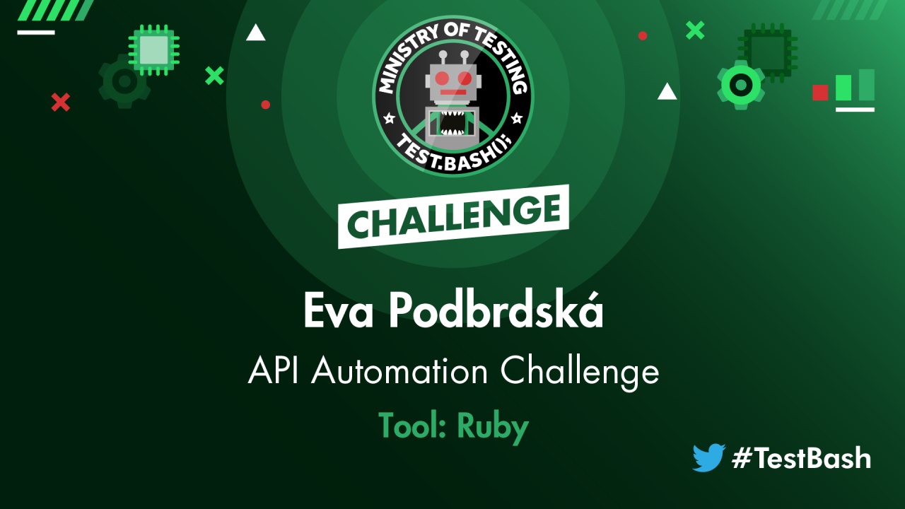 API Challenge - Eva Podbrdská using Ruby image