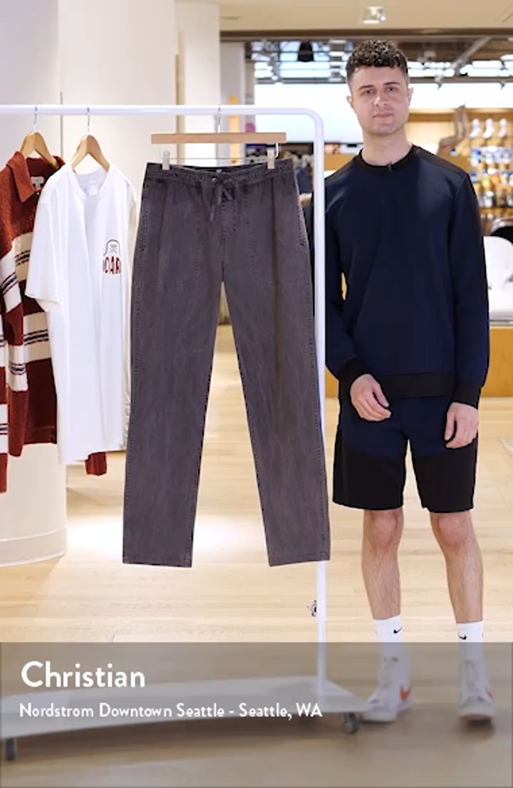 Roark Made to Fade Stretch Cotton Drawstring Pants | Nordstrom
