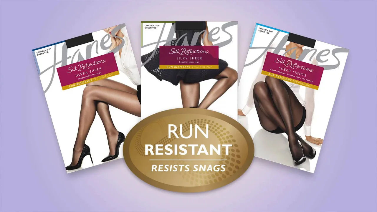 Hanes Women's Silk Reflections® Control-Top Silky Sheer Pantyhose