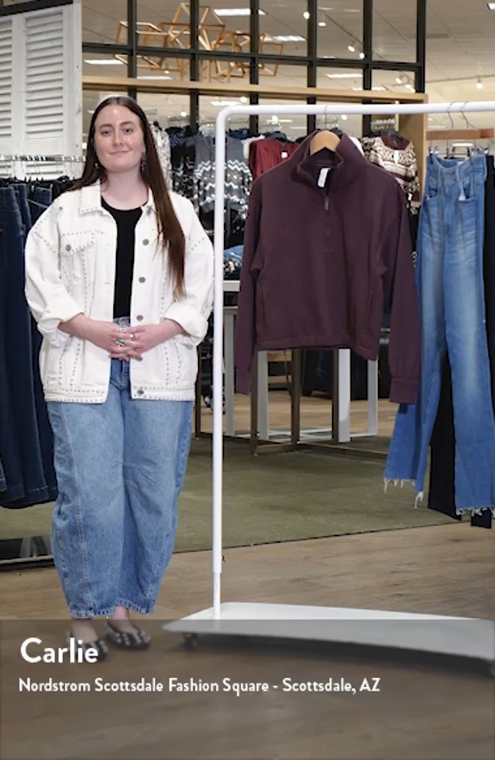 Zella Ultracozy Fleece Half Zip Pullover | Nordstrom