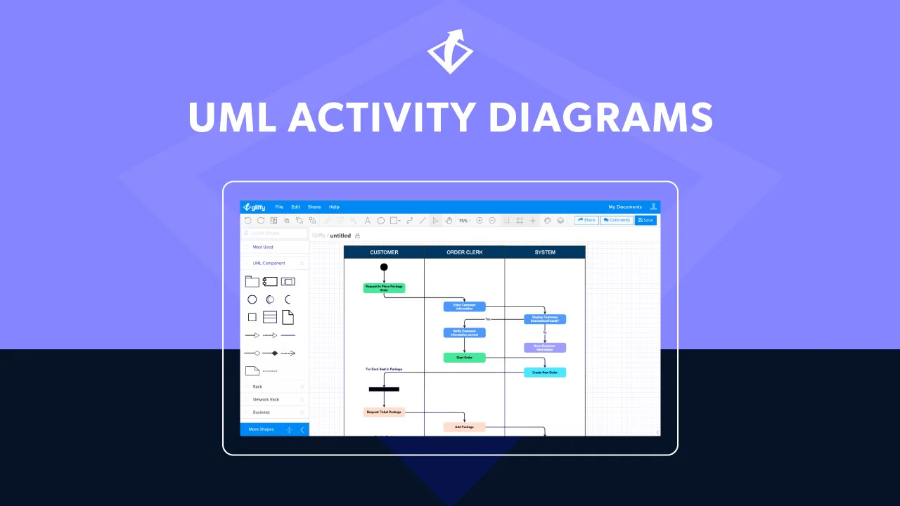 How To Create Uml Diagrams The Gliffy Uml Diagram Tutorial