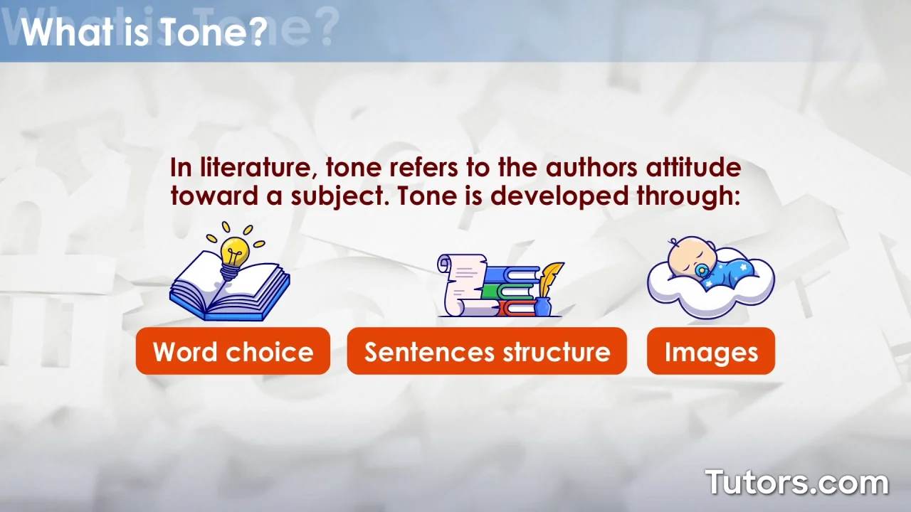 tone literature examples