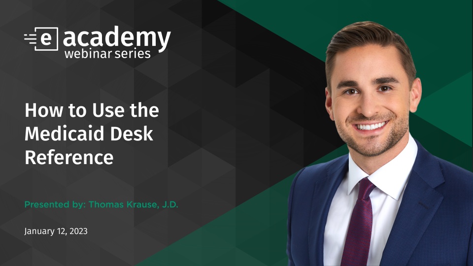 eAcademy: How to Use Your 2023 Desk Reference