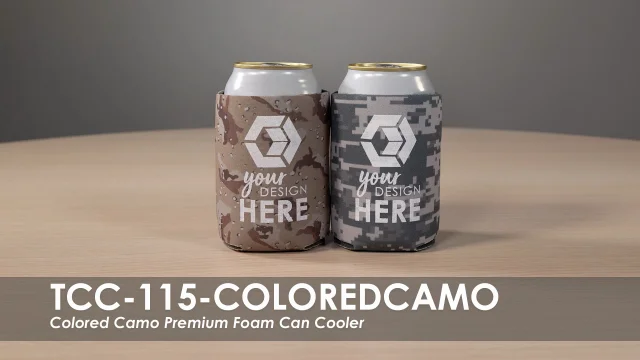 Full Color- Premium Foam Can Insulator