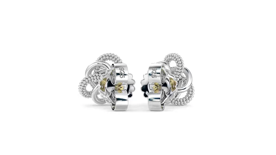 Lagos love knot deals earrings